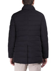 Moorer - Dark Blue ‘Calegari’ Down-Filled Padded Coat OVERCOATS MooRER