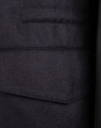 Robert Old - Navy Loro Piana Storm System Wool & Cashmere Overcoat OVERCOATS Robert Old