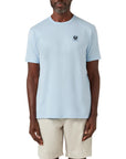 Belstaff - Sky Blue Jersey Cotton T-Shirt TEE SHIRTS Belstaff