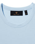 Belstaff - Sky Blue Jersey Cotton T-Shirt TEE SHIRTS Belstaff