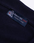Robert Old - Navy Knit Short Sleeve Polo Sweater S/S POLOS Robert Old