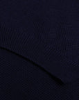 Robert Old - Navy Knit Short Sleeve Polo Sweater S/S POLOS Robert Old