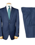 Belvest - Navy Pure Wool “CEO” Handcrafted Suit SUITS Belvest