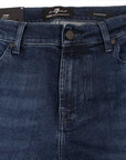 7 For All Mankind - Dark Blue Standard Straight Luxe Performance Jeans JEANS 7 For All Mankind