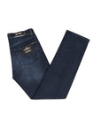 7 For All Mankind - Dark Blue Standard Straight Luxe Performance Jeans JEANS 7 For All Mankind
