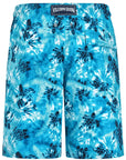 Vilebrequin - Starlettes and Turtle Tie Dye Okorise Long Swim Shorts SWIMWEAR Vilebrequin