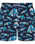 Vilebrequin - Navy ‘Hermit Crab’ Moorise Swim Trunks SWIMWEAR Vilebrequin