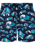 Vilebrequin - Navy ‘Hermit Crab’ Moorise Swim Trunks SWIMWEAR Vilebrequin