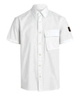 Belstaff - Scale White Short Sleeve Shirt S/S SHIRTS Belstaff