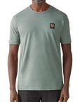 Belstaff - Mineral Green Jersey Cotton T-shirt TEE SHIRTS Belstaff