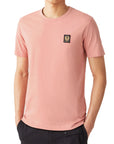 Belstaff - Rust Pink Jersey Cotton T-shirt TEE SHIRTS Belstaff