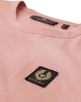 Belstaff - Rust Pink Jersey Cotton T-shirt TEE SHIRTS Belstaff