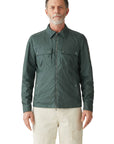 Belstaff - Tour Dark Mineral Green Overshirt BLOUSONS Belstaff