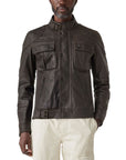 Belstaff - Legacy Gangster Leather Jacket LEATHERS Belstaff