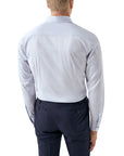 Eton - Light Blue Micro Check Signature Twill Shirt L/S SHIRTS Eton