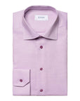 Eton - Raspberry Red Twill Contemporary Fit Shirt L/S SHIRTS Eton