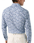 Eton - Palm Print Cotton Four-Way Stretch Shirt L/S SHIRTS Eton