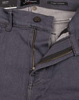7 For All Mankind - Dark Grey Slimmy Tapered Luxe Performance Plus Jeans JEANS 7 For All Mankind