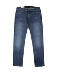7 For All Mankind - Mid Blue Slimmy Slim Straight Stretch Tek Connected Jeans JEANS 7 For All Mankind