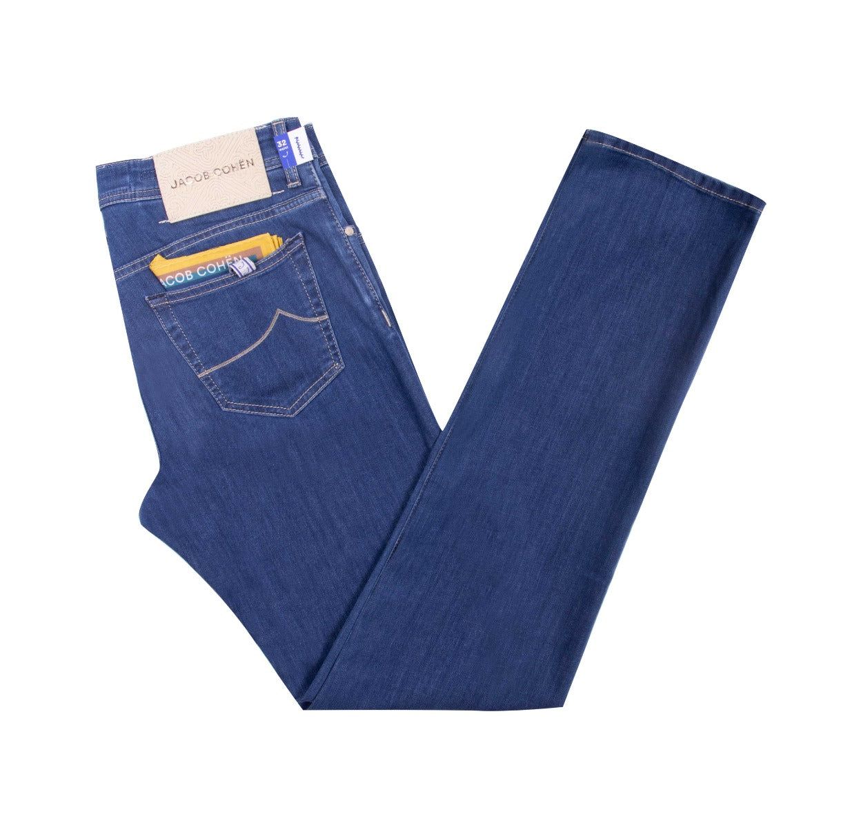 Premium Denim Prezzi Jeans Jacob Cohen Mid Blue 'Bard' Slim Fit