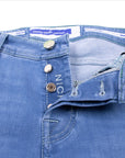 Jacob Cohen - Light Blue ‘Nick‘ Slim Fit Jeans JEANS Jacob Cohen