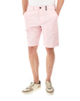 La Martina - Almond Blossom Regular-fit Chino Shorts SHORTS La Martina