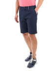 La Martina - Navy Regular-fit Chino Shorts SHORTS La Martina
