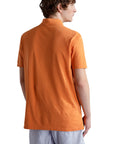 Paul & Shark - Washed Orange Cotton Piqué Polo Shirt S/S POLOS Paul & Shark