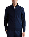 Paul & Shark - Navy Zip Track Sweatshirt SWEATS Paul & Shark