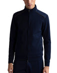 Paul & Shark - Navy Zip Track Sweatshirt SWEATS Paul & Shark