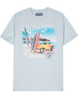 Vilebrequin - Light Blue Beach Surf Graphic T-shirt TEE SHIRTS Vilebrequin