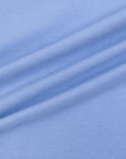 Fedeli - Cotton Piqué Polo Shirt Light Blue S/S POLOS FEDELI