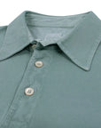 Fedeli - Cotton Piqué Polo Shirt Green S/S POLOS FEDELI