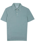 Fedeli - Cotton Piqué Polo Shirt Green S/S POLOS FEDELI