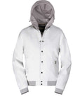 Moorer - Ivory 'Darren' Lightweight Bomber Jacket SWEATS MooRER