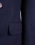 Robert Old - Navy Loro Piana Wool & Cashmere Double-Breasted Jacket JACKETS Robert Old