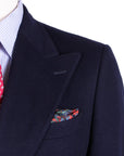 Robert Old - Navy Loro Piana Wool & Cashmere Double-Breasted Jacket JACKETS Robert Old