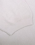 Robert Old - Light Grey 100% Cotton Knit Polo Shirt S/S POLOS Robert Old