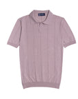 Robert Old - Natural Cotton Knitted Polo Shirt S/S POLOS Robert Old