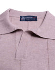 Robert Old - Natural Cotton Knitted Polo Shirt S/S POLOS Robert Old