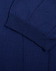 Robert Old - Navy 100% Cotton Wide-Ribbed Polo Shirt S/S POLOS Robert Old