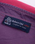 Robert Old - Raspberry Red 100% Cotton Short Sleeve Polo Shirt S/S POLOS Robert Old