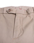 Robert Old - Beige Cotton Stretch Chino Shorts SHORTS Robert Old