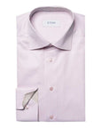 Eton - Pink Fine Striped Signature Twill Slim Fit Shirt L/S SHIRTS Eton