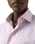 Eton - Pink Fine Striped Signature Twill Slim Fit Shirt L/S SHIRTS Eton