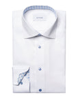 Eton - White Contrast Signature Twill Slim Fit Shirt L/S SHIRTS Eton