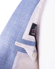 Robert Old - Light Blue Wool, Silk and Linen Jacket JACKETS Robert Old