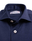 Robert Old - Navy Piqué Long Sleeve Shirt L/S SHIRTS Robert Old