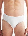 Derek Rose - White Jack Cotton Stretch Briefs UNDERWEAR Derek Rose