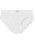 Derek Rose - White Jack Cotton Stretch Briefs UNDERWEAR Derek Rose